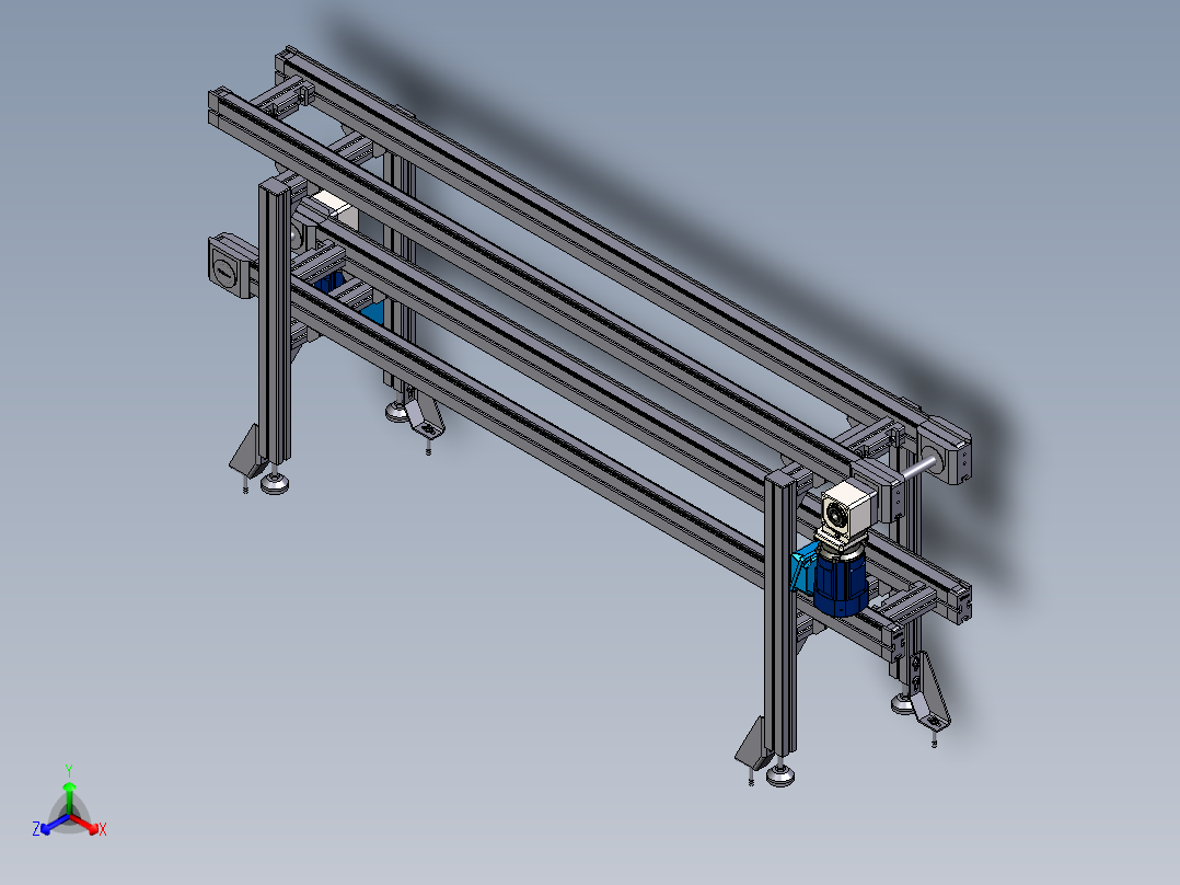 BS2同步带输送线240