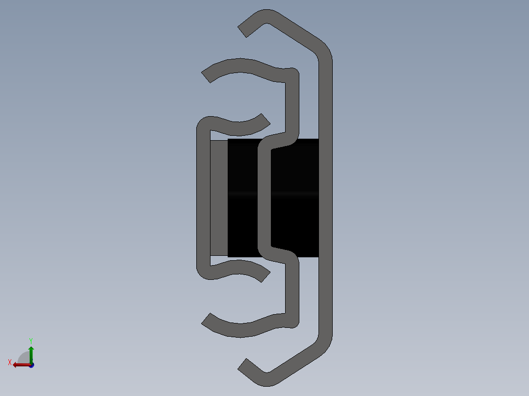PK-0H53-5500滑轨后视图