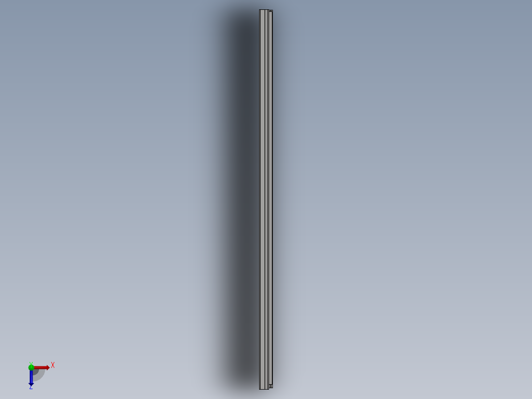 PK-0H53-5500滑轨俯视图