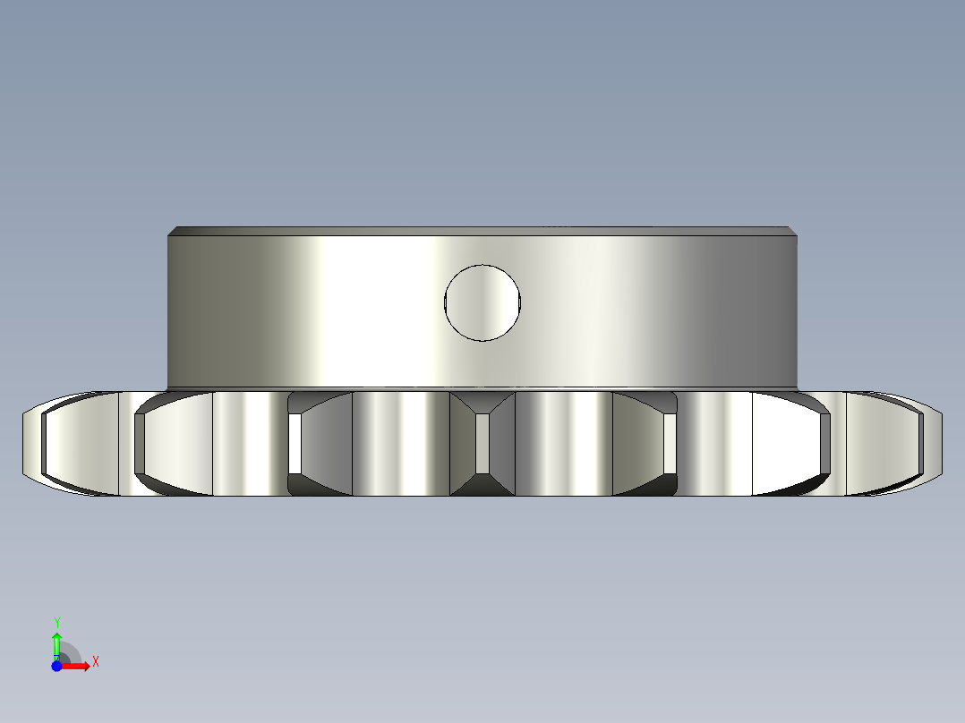 CW12A-1T15-N30-S30-链轮前视图