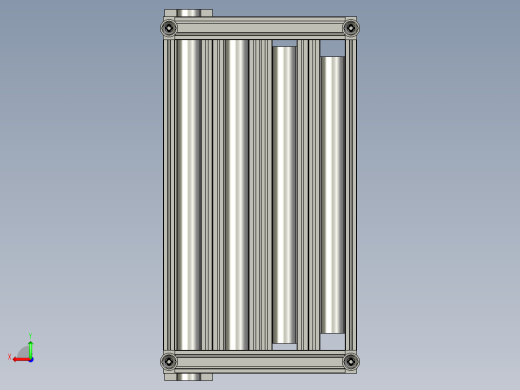 HX2115-02-08-00压辊放置台装配后视缩略图