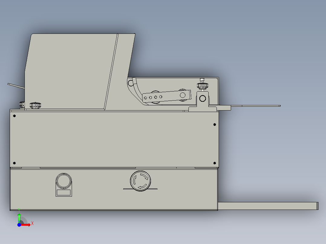 9004-05300-00000塑料袋分料器前视图