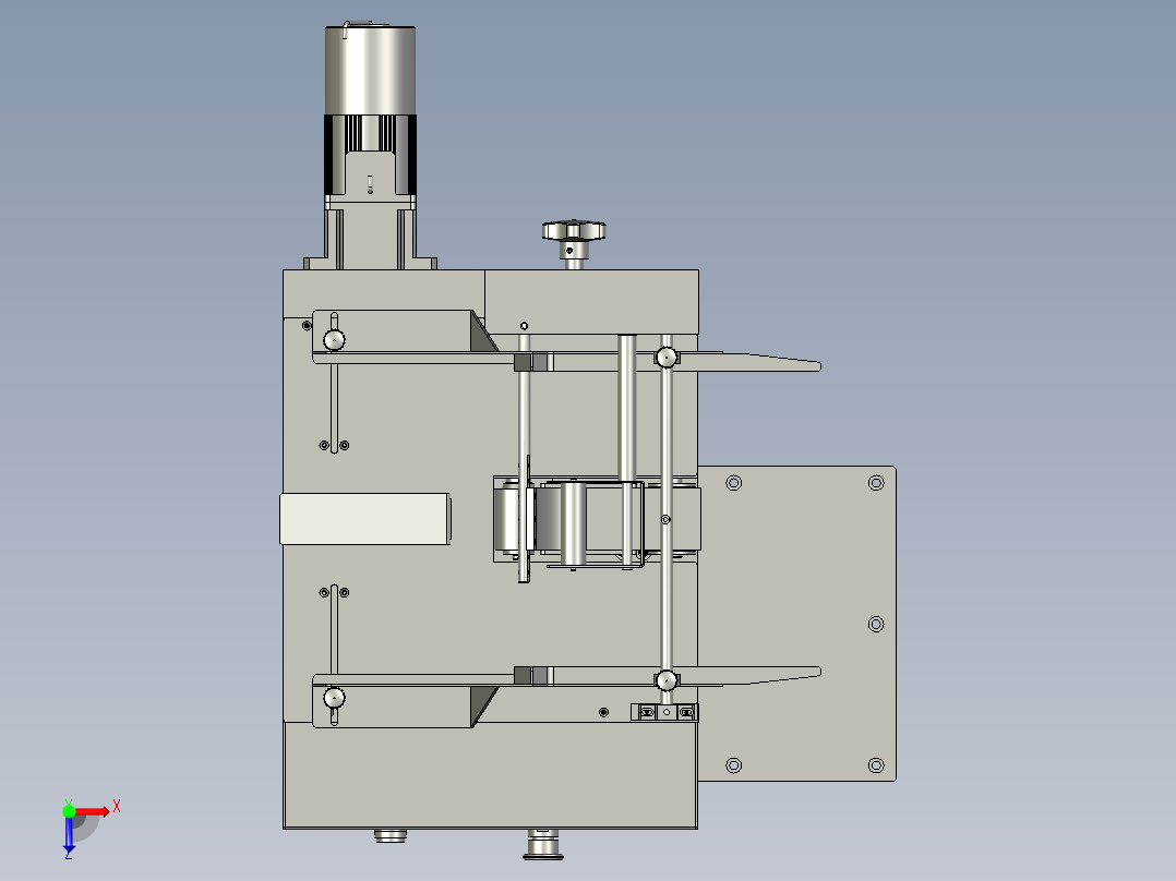 9004-05300-00000塑料袋分料器俯视图