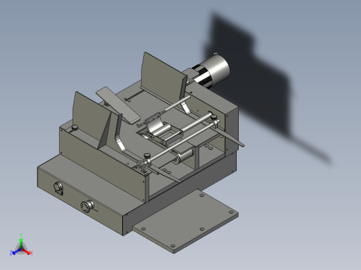 9004-05300-00000塑料袋分料器正等轴测缩略图