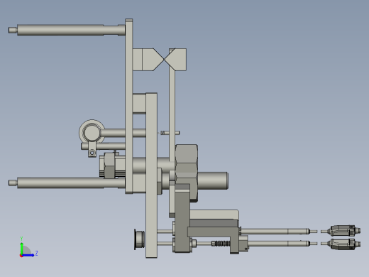 020300平面度检测机构左视缩略图