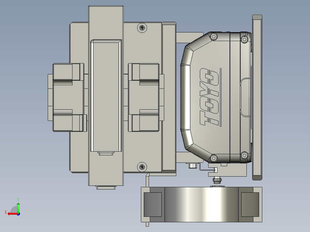 NM16076-04包膜送料机械手后视图