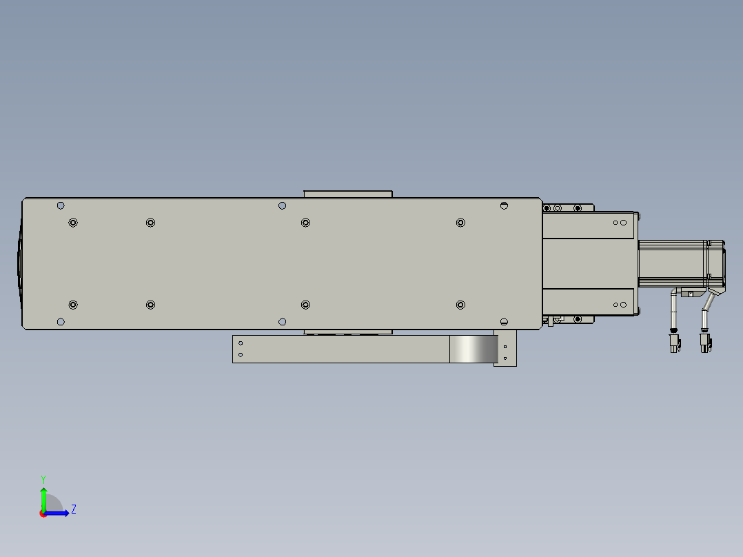 NM16076-04包膜送料机械手左视图