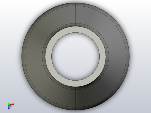 R(C) 大小头（同心）[2X1]俯视缩略图