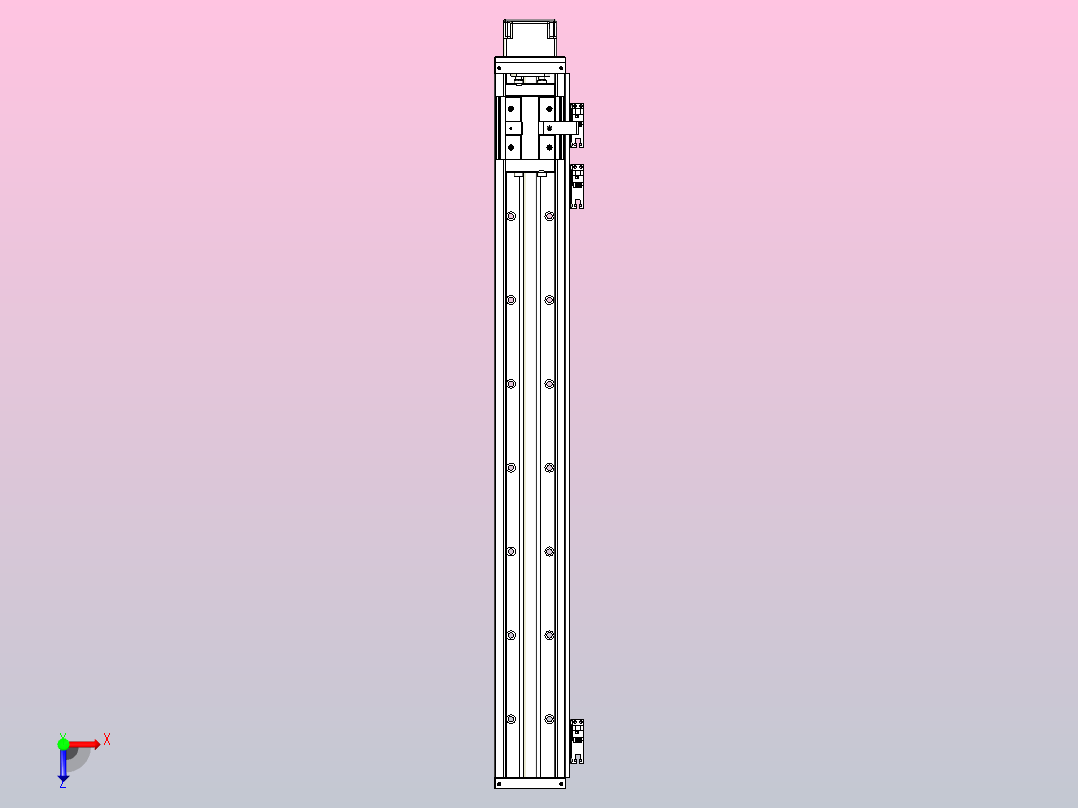 钢基模组TPA-KSR-8610C-840A1-MP-H0S2俯视图