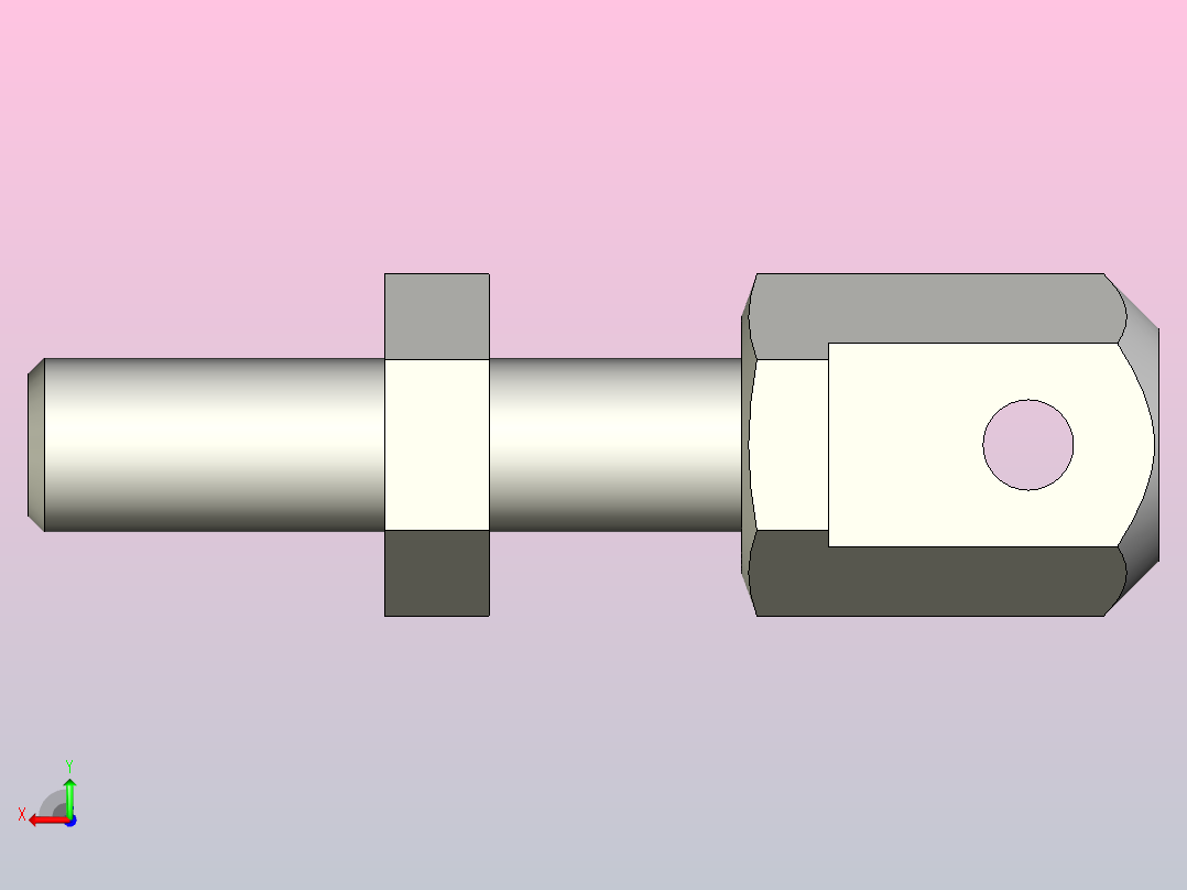 标准头链条连接杆零件[DPLPNG10A-L]后视图