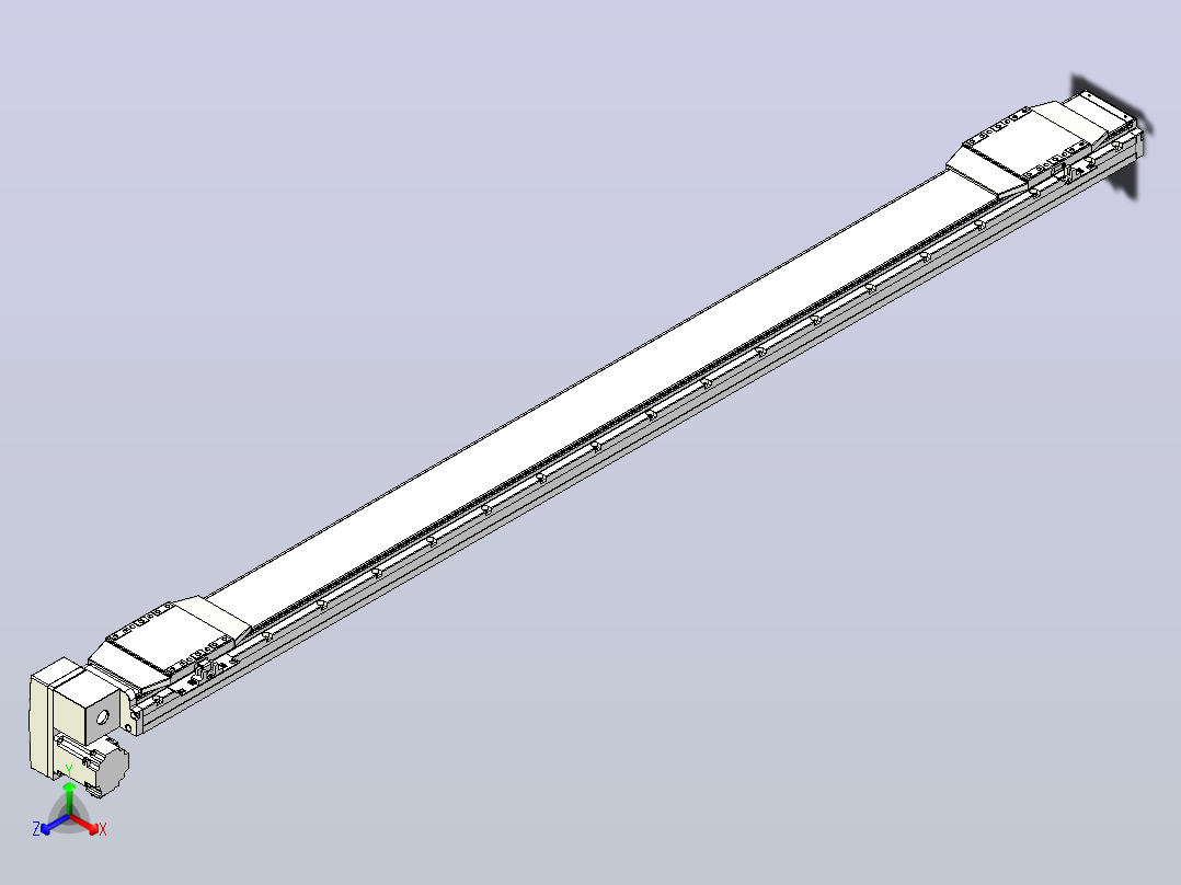 皮带直线轴双滑块型TPA-GCBS-120-P70-L675-LP-M20-N3主视图