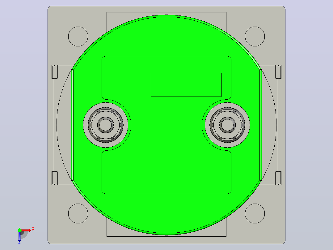 HZ5-20_4 L01组合开关三维模型202012俯视图