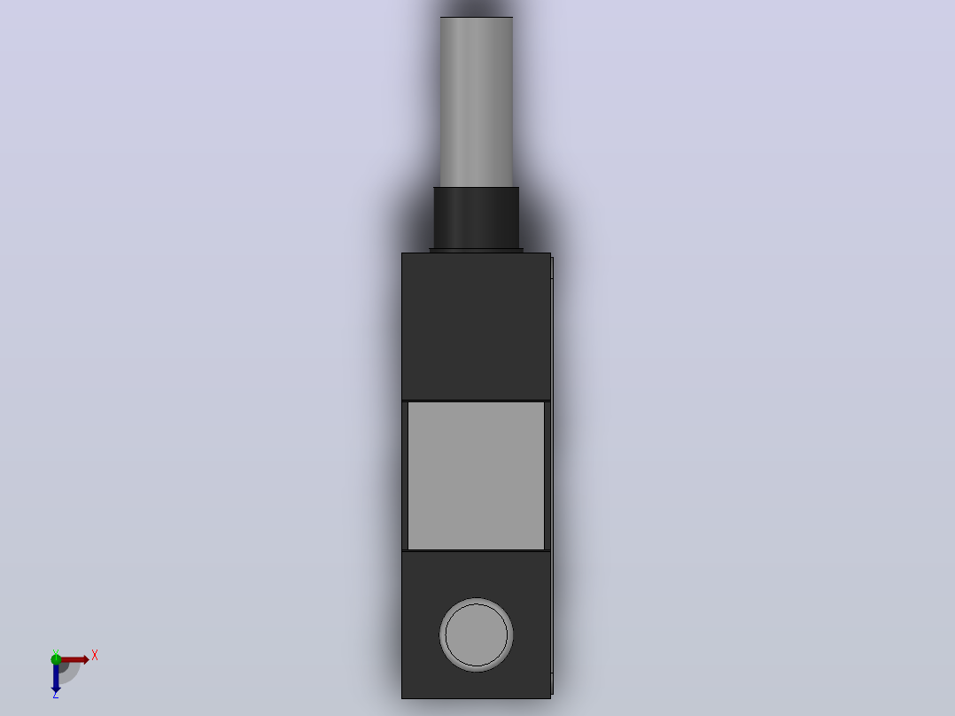 HCS1-S系列磁性开关 [HCS1-S]俯视图