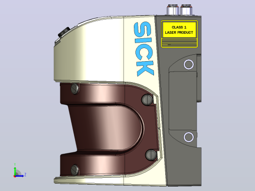 LMS5xx激光扫描仪左视缩略图