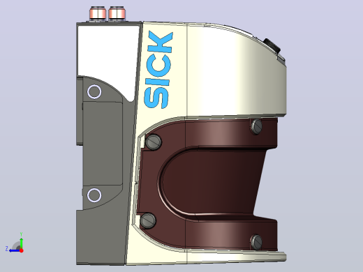 LMS5xx激光扫描仪右视缩略图