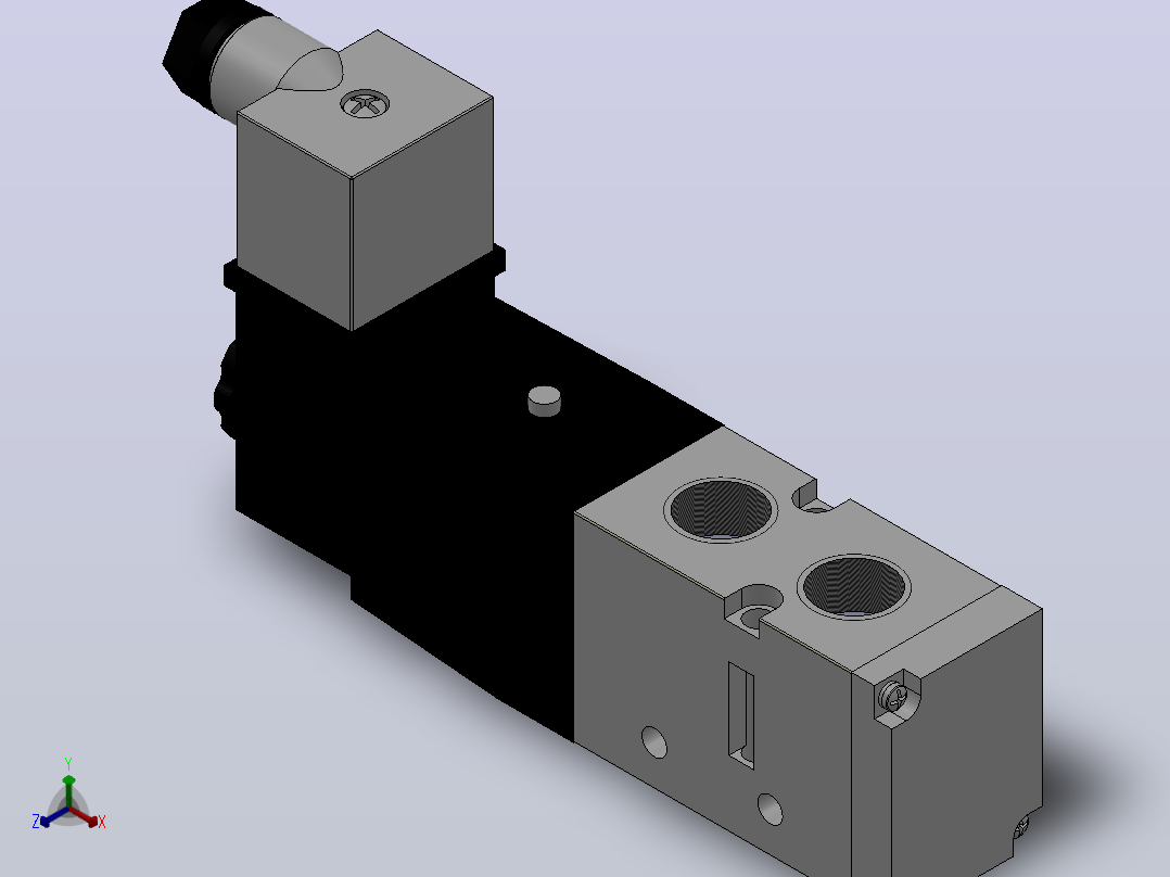MFSC2000系列电磁阀[MFSC2120-02-DC24V-T4]主视图