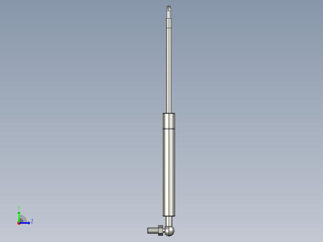 gsb18-c-b-s100_asm氮气弹簧左视图
