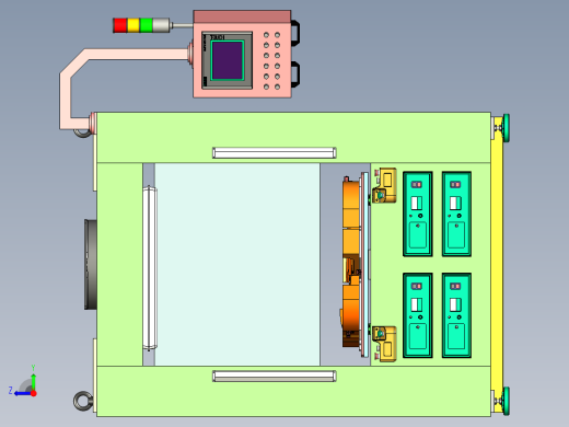 汽车门板超声波多工位焊接机（仅含主体结构）右视缩略图