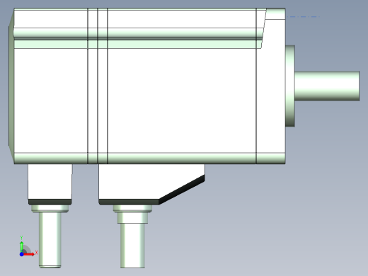 交流伺服电机前视缩略图