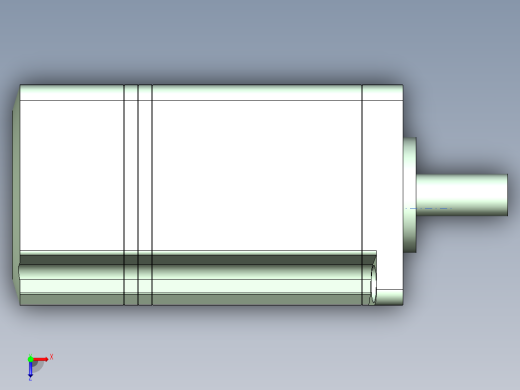 交流伺服电机俯视缩略图