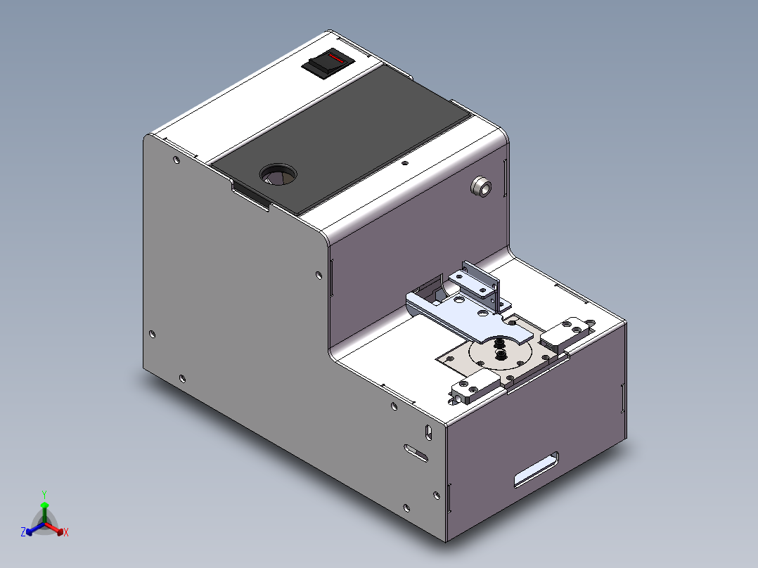 E009 转盘式螺丝机正等轴测图