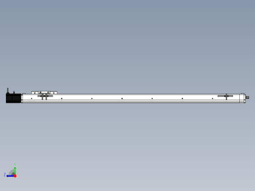 Toyo东佑达直线模组-ECH10-L10-1200-BC-T20-C4右视缩略图