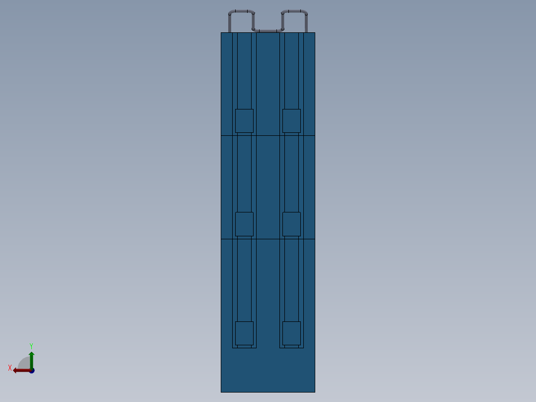 Idec智能继电器IO扩展模块后视图