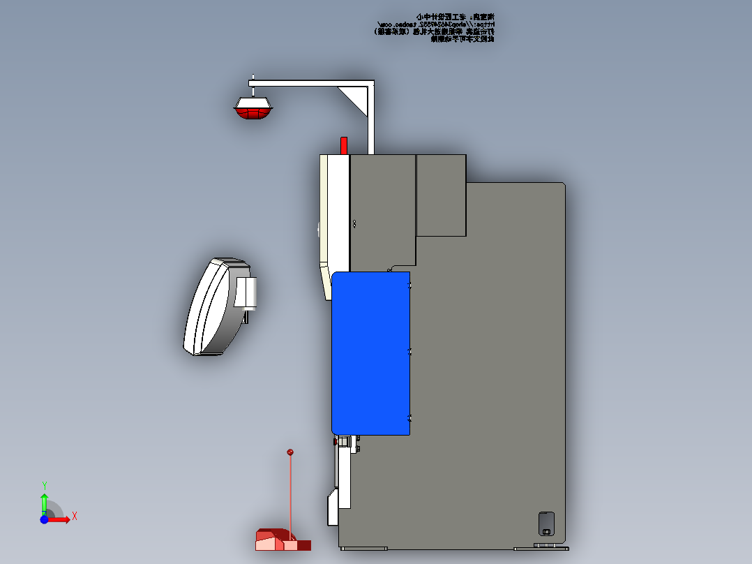 B1_AMADA-1003数控折弯机前视图