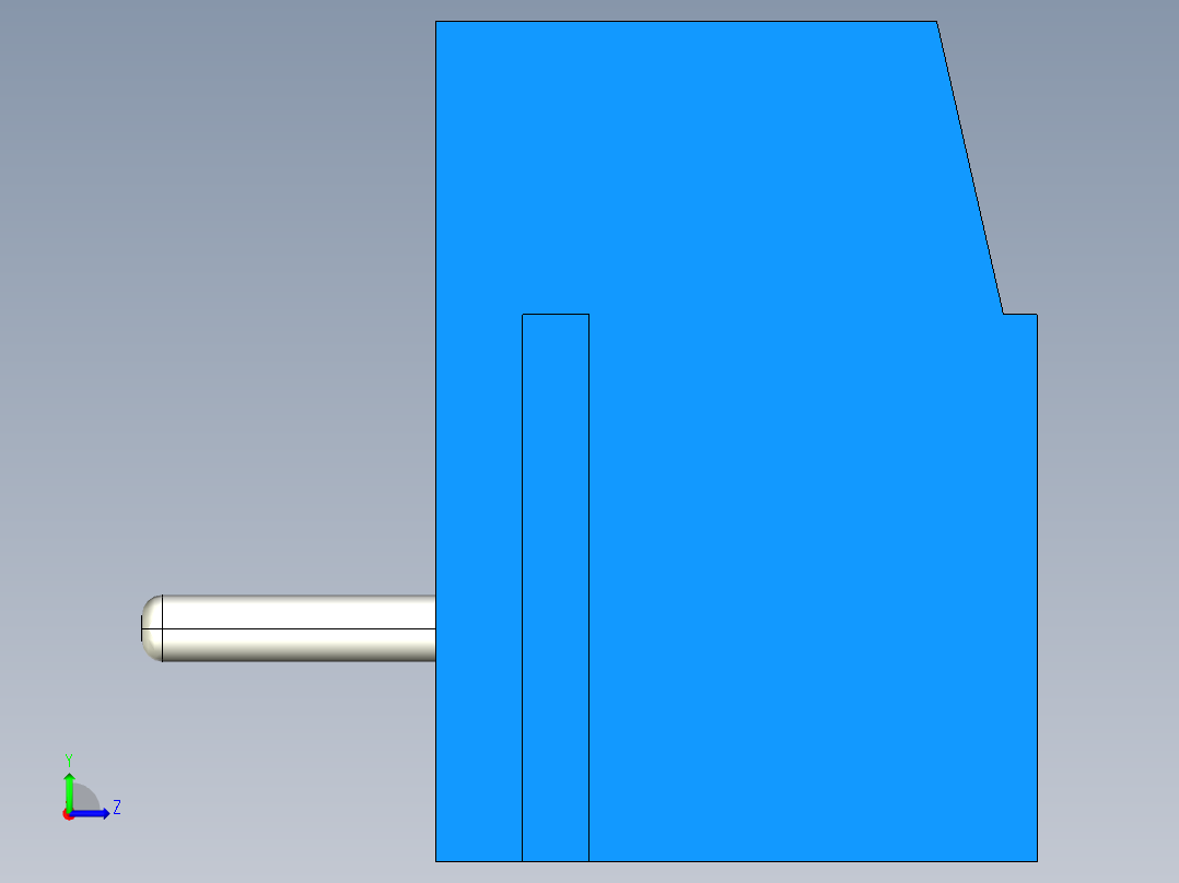 DG300R-7.5-04P-12-00AH左视图