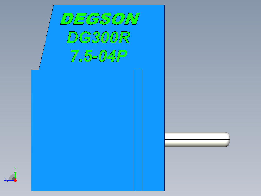 DG300R-7.5-04P-12-00AH右视图