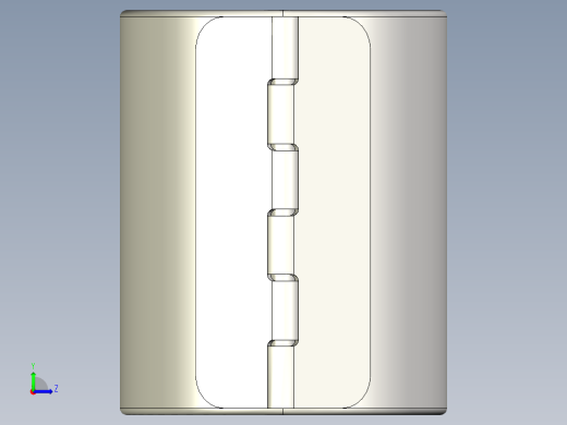 铰链式管夹左视缩略图