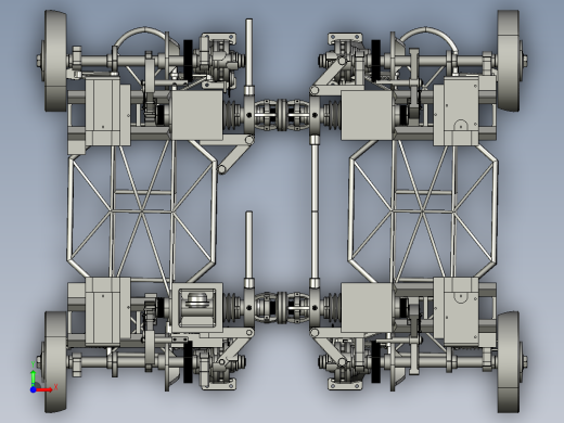 超级八轮改装车前视缩略图