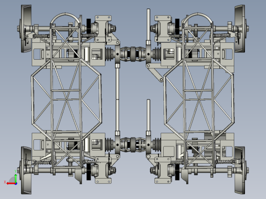 超级八轮改装车后视缩略图