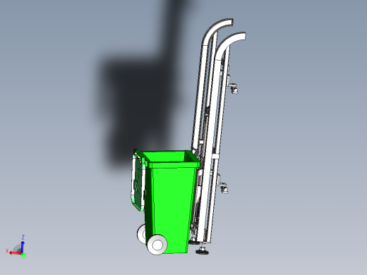 带称重液压提升机模型-