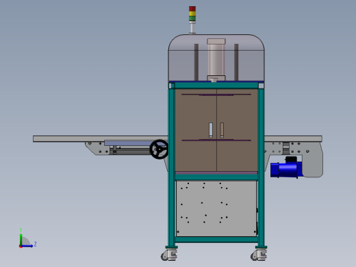泡壳包装自动压合机左视缩略图