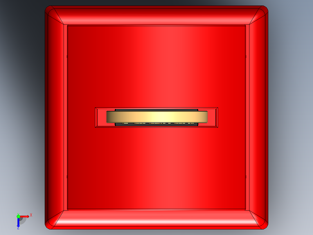 电话投币箱俯视图