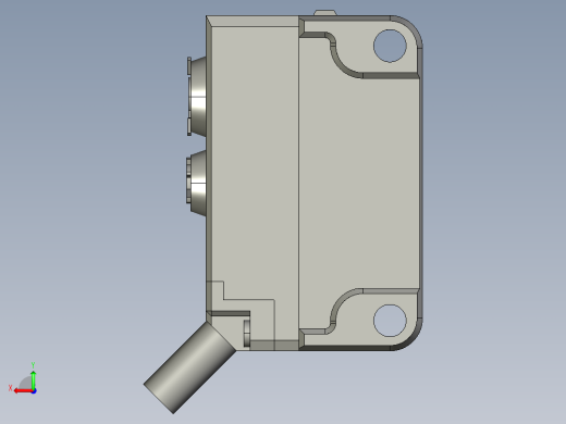 基恩士PZ-G61_62_kc图纸模型后视缩略图