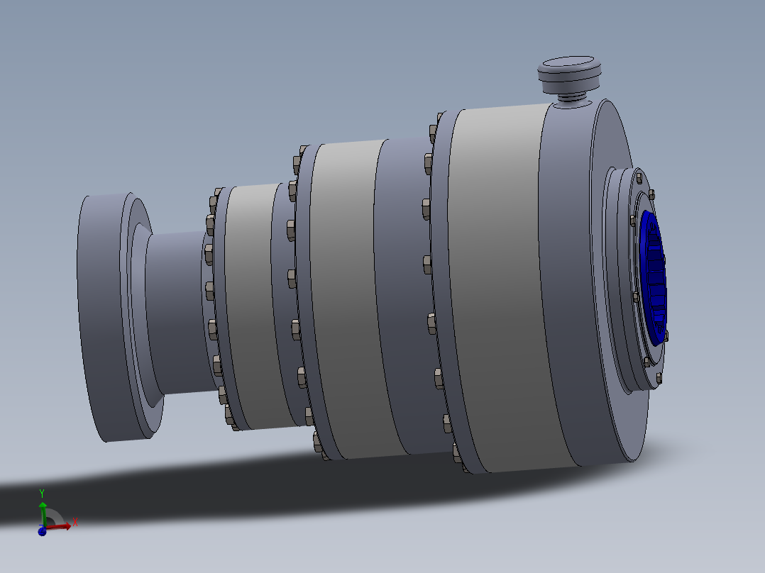 盾构掘进机刀盘驱动系统三级行星齿轮减速机