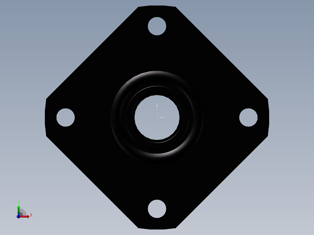丝杆固定侧LEB01-12前视图