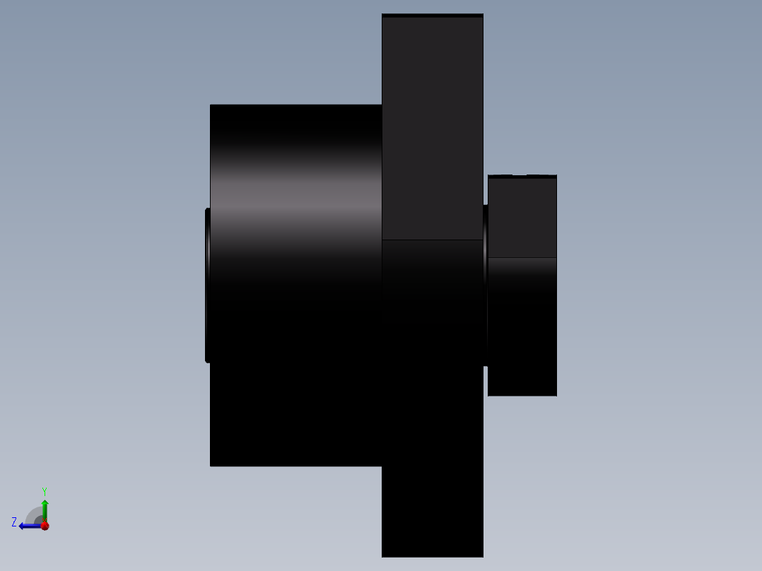 丝杆固定侧LEB01-12右视图