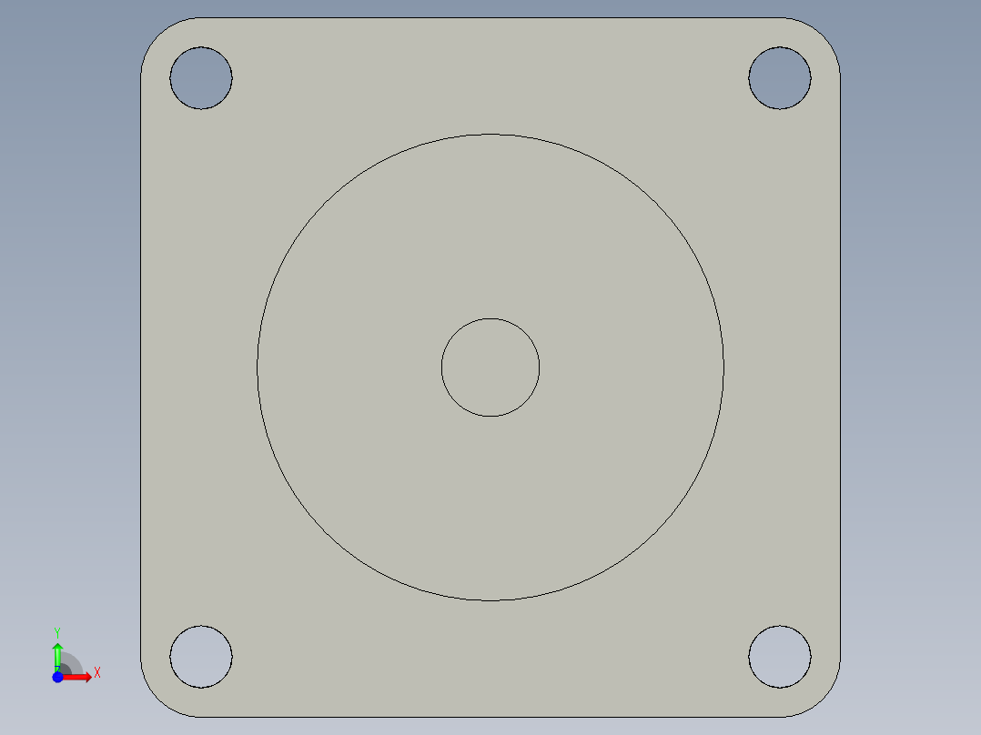 MPC023-24-CRI，步进电机断开前视图