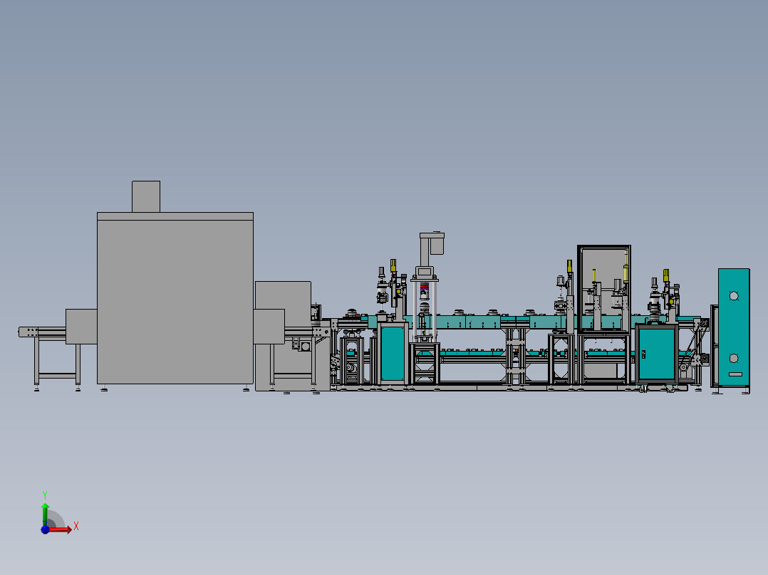 RP大功率塑封电机前视图