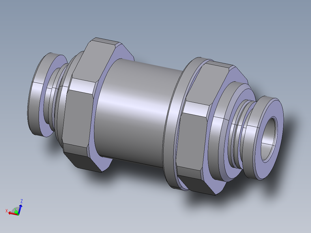 五金接头PM6主视图