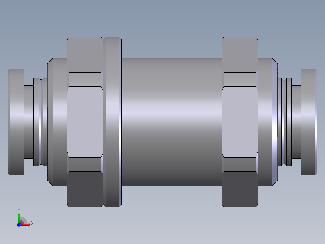 五金接头PM6前视图
