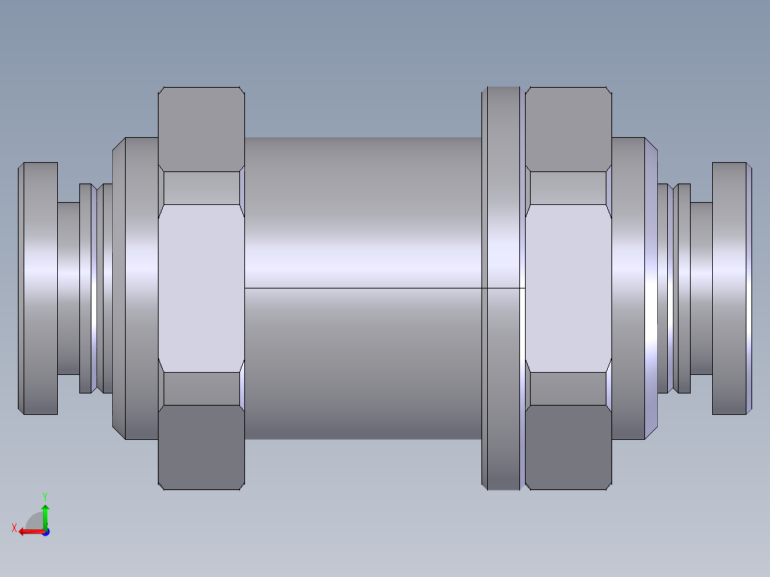 五金接头PM6后视图