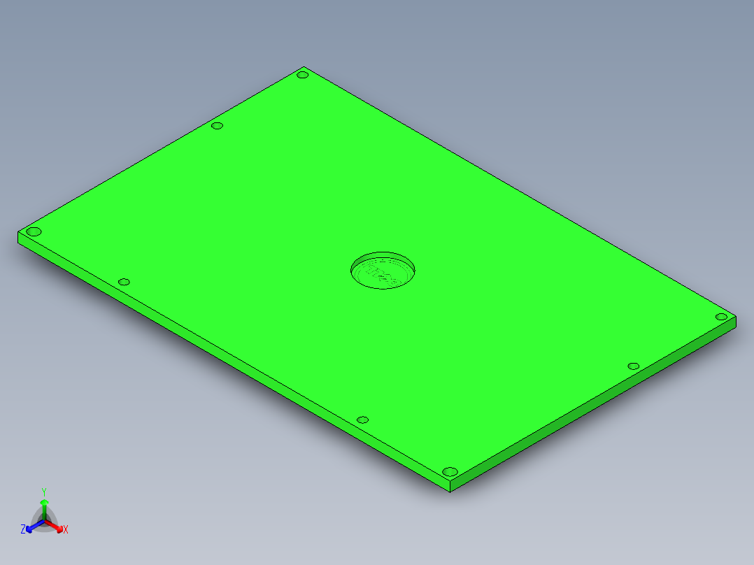 CNC3笔记本CNC工装夹具三维模型