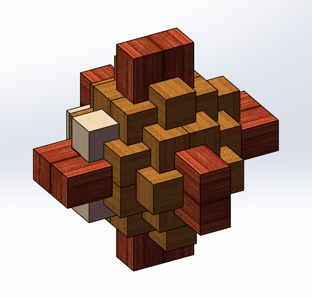 二十四锁模型+3D打印