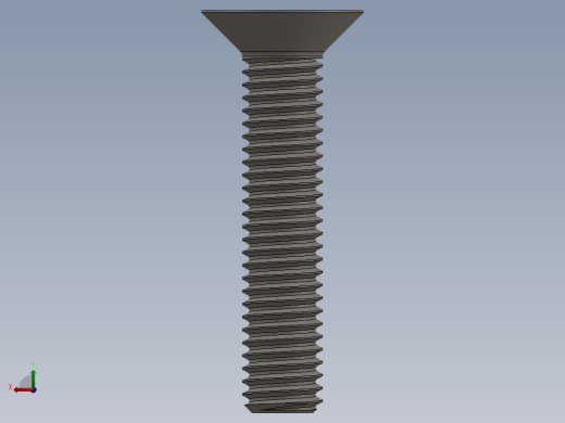 Screw_ISO_10642_M5x25_A2.SLDPRT后视缩略图