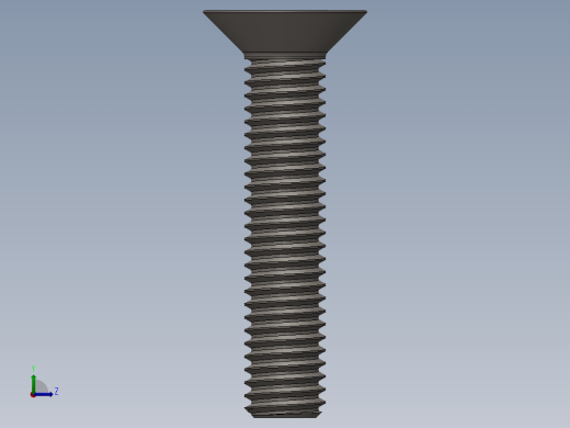 Screw_ISO_10642_M5x25_A2.SLDPRT左视缩略图