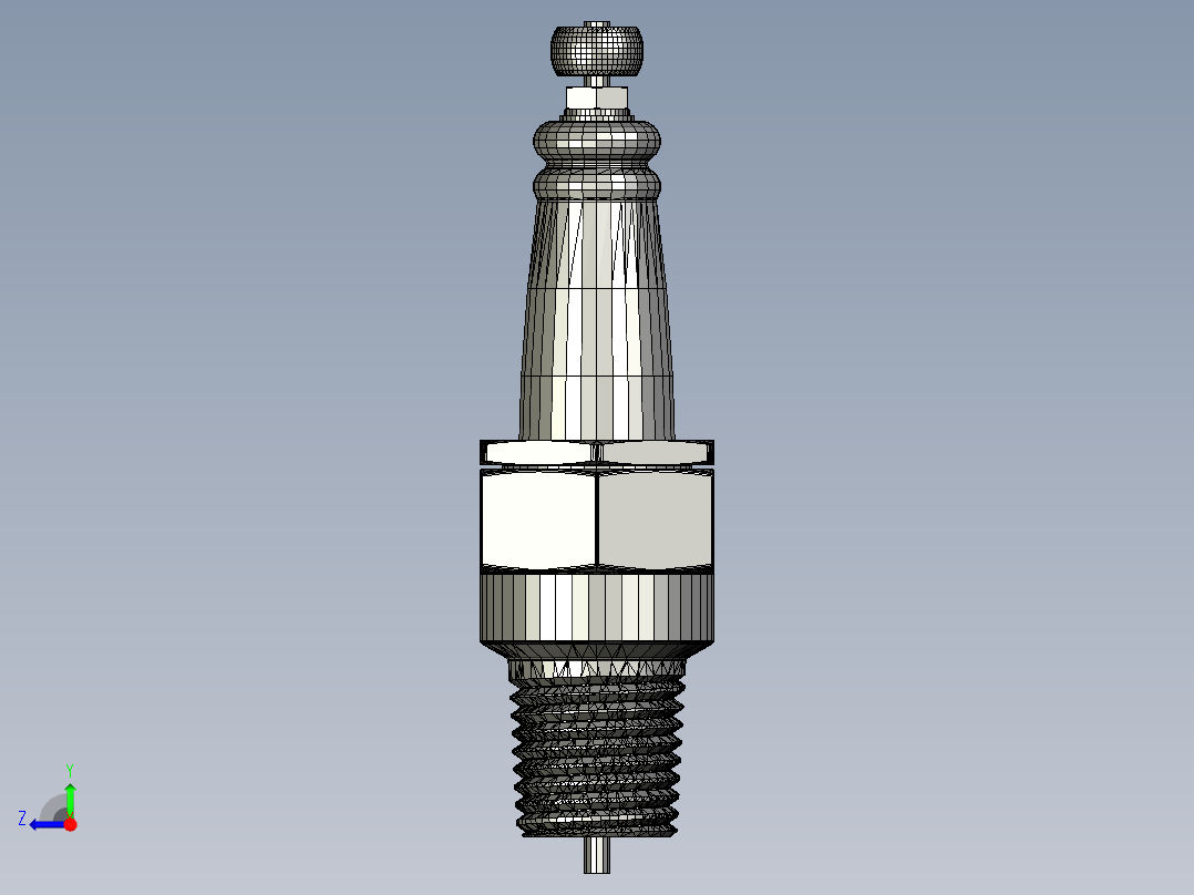 火花塞(9)右视图